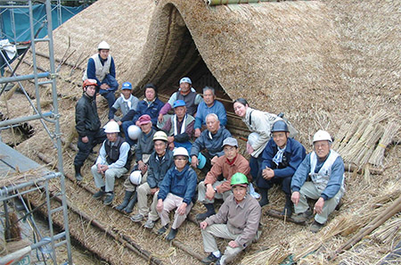 四国茅葺屋根工事店